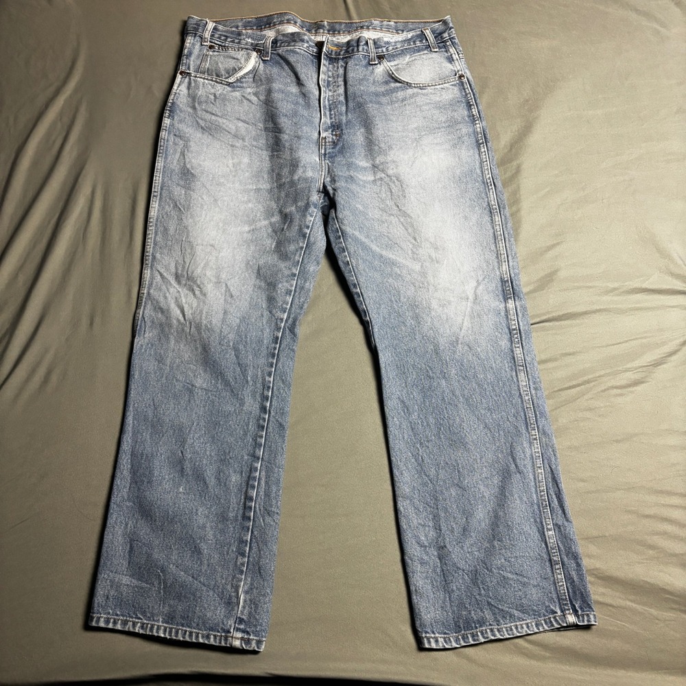 Dickies Mens Relaxed Fit Straight Leg Jeans Medium Wash Denim Workwear 38x30